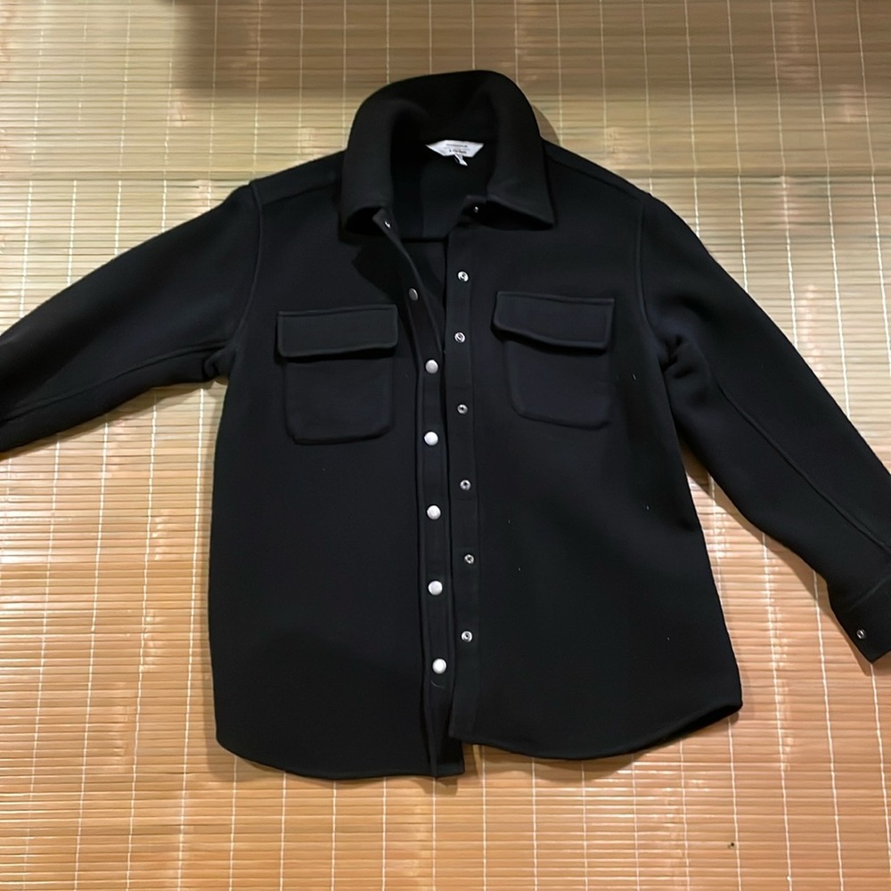 & other stories black flannel jacket